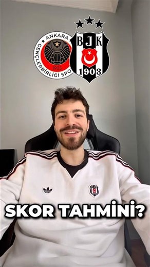 Gençlerbirliği - Beşiktaş Skor Tahmini? #beşiktaş #gençlerbirliği #süperlig #keşfet #maç #football