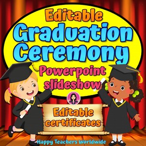 Kindergarten Graduation Ceremony Powerpoint Slideshow