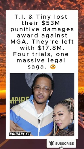T.I. & Tiny Lose $53M OMG Dolls Ruling 😳 | #shorts #TinyHarris #mga