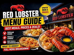 Red Lobster Menu Price Guide 🦞 | Best Meals, Prices & What To Order