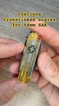 WOW - Amazing upgrade for a 58mm Victorinox pocket knife! #edc #victorinox #tools