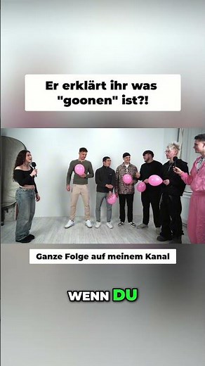 What exactly is "goonen"? #dating #challenge #poptheballoon