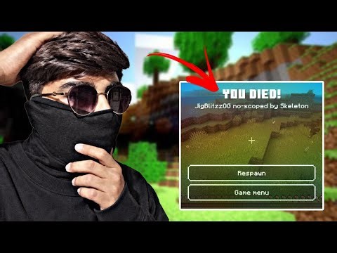 Minecraft, But Death Messages Are Memes Messages 😂 | JigBlitz Minecraft Gameplay |