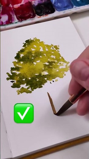 3 Tips for PERFECT Watercolor Trees!