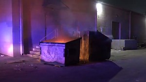 Suspects light 10 dumpsters on fire on the north side, police say