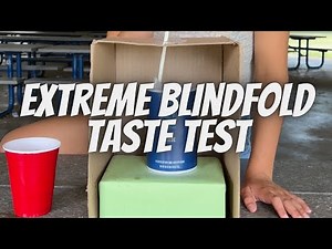 Craziest blindfolded taste test ever!