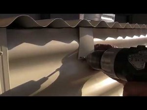 SmartLocker Assembly Video - Step 7: Guttering and Roof Sheet Fixing