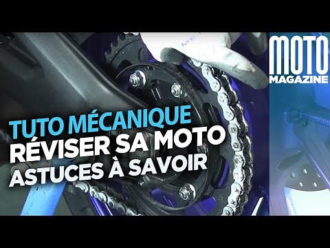 Réviser sa moto, astuces à savoir - Tuto mécanique moto (Motomag)