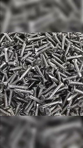 Installation perspective of Flat Head Phillips Self-Drilling Screws #2 Point Stainless Steel
