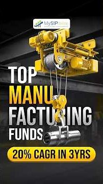 Best Manufacturing Mutual Funds to Invest in 2026 | Top Manufacturing Funds #mutualfunds