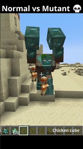 Mutants vs Normal Mobs in Minecraft 🤯