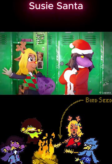 Susie Santa [FNF MOD] #fnf #fnfmod #fridaynightfunkin #shorts #fnfsus