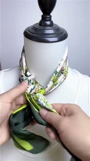 Silk scarf tying methodThe complete guide to scarftying methods is updated again scarves