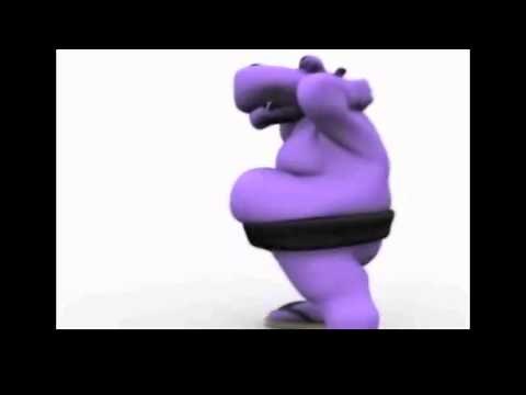 Funny Hippo Dance