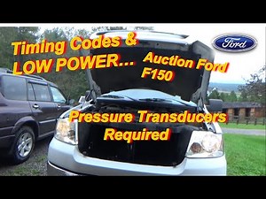 Auction Ford F150: TIMING Codes & LOW POWER! (PHAD Pressure Transducers)