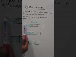 Grade 5 Common Fractions ‪@PrimarySchoolFoundation‬