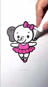 🐘#asmr #asmrcoloring #satisfyingvideo #drawing #coloringadventure #coloring #art