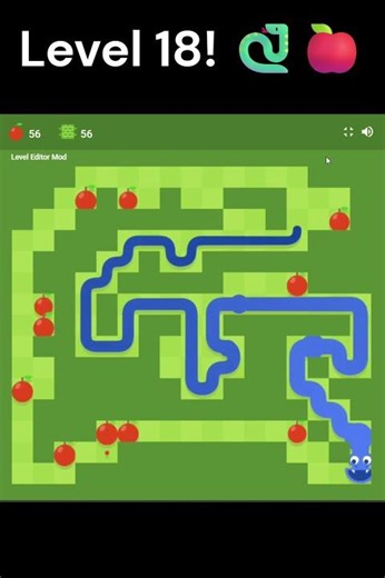 SNAKYSNAKE lvl 18 #googlesnake #googlesnakegame #gaming
