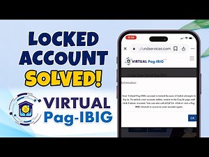 How to Unlock your pag-ibig virtual account. Paano e Unlock ang iyong pag-ibig virtual account.