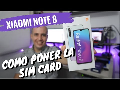 XIAOMI REDMI NOTE 8 ✔️ Cómo Instalar La Sim Card Y La Micro SD 📲 #OrientadorMovil