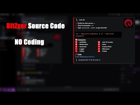 Bitzxier Bot Src Code Latest | No Coding Aio Bot