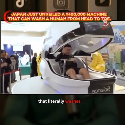 The $400,000 Machine That Cleans HUMANS Like Clothes”
