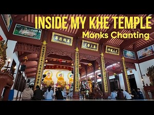 Inside My Khe Buddhist Temple: Monks Chanting & Meditation | Da Nang, Vietnam 🇻🇳