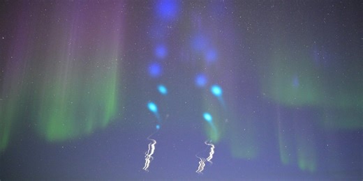 Strange lights appear in Alaska's night sky during 'AWESOME' aurora experiment