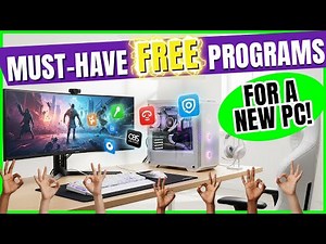 Must-Have Free Programs Check List for Windows 11 & 10 (New PC Setup Guide/2025)