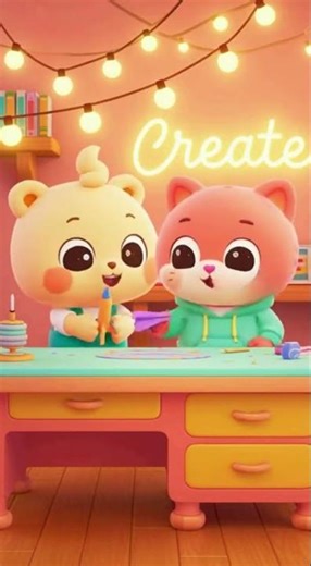 KITTIES PLAYING || ANIMATION