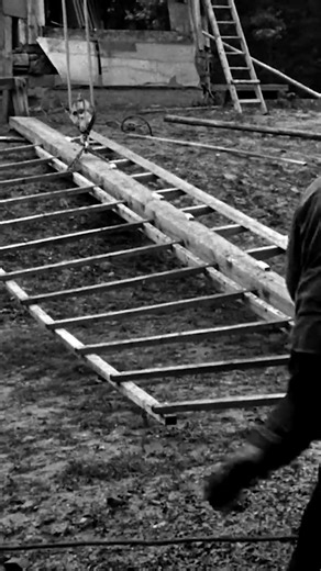 Raising 40 Foot Windmill Blades by Hand | Lost Craft [PART 4]