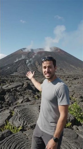 I Explored a Dangerous Lava Island 🌋 | The Ultimate Volcano Travel Vlog