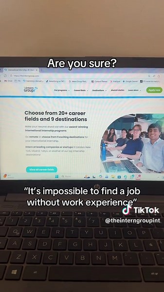 Wait! This is your chance 🫶💪❤️ #internabroad #internshiplife #workexperience #internship