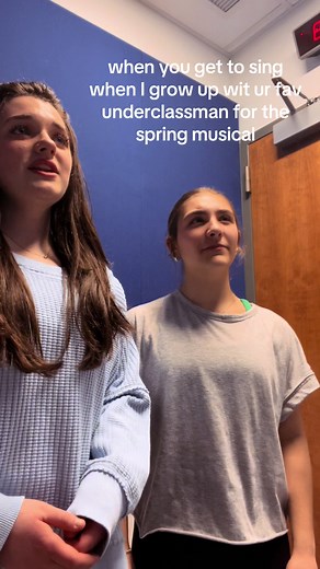 The Matilda to my Miss Honey 🥹📚 Come see Matilda! We open in 16 days!! @Matilda The Musical #fyp #whenigrowup #streamers #theatre #singing @skylar