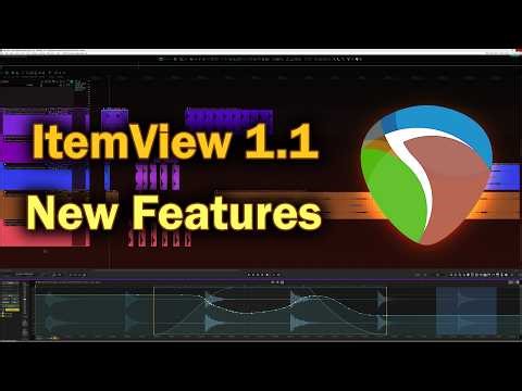 ItemView v1.1 update - Ableton-Style Clip View for REAPER (Free Script)