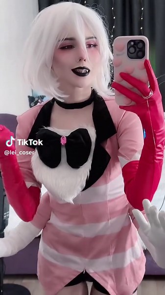 Angel Dust Cosplay #angeldust #angeldustcosplay #hazbinhotel #hazbinhotelcosplay