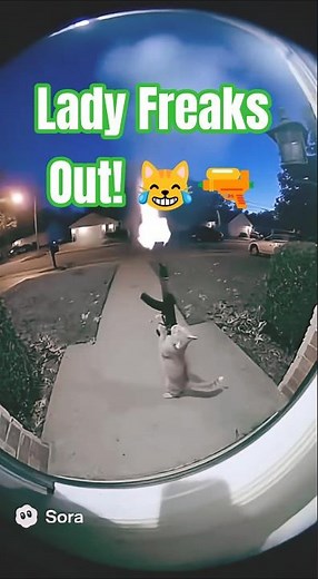 Cat Goes Crazy With Toy Gun 😱 Hilarious!