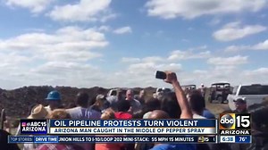 471K views · 9K shares | A protest of a four-state, $3.8 billion oil...