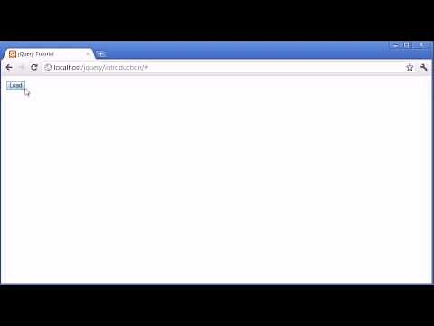 jQuery Tutorial - 96 - Load file