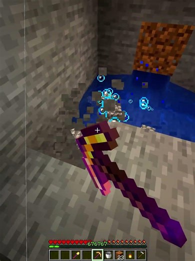 Minecraft When I Need A House In 1 Min...🤯 (World's Smallest Violin) #minecraft #shorts