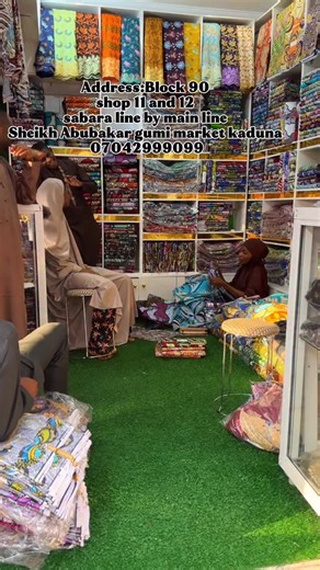 Usman Rabiah Aliyu on Instagram: "YAN UWAN MU 🥹kunga dai BAFFAH dakanshi yace in tallata muku toh ku dubi girman Allah ayi following brother na @jilitextilecollections and patronize him Dan Allah 🥹👏 Anunamin capacity 👏 Address:Block 90 shop 11 and 12, sabara line by main line Sheikh Abubakar gumi market kaduna. 07042999099"