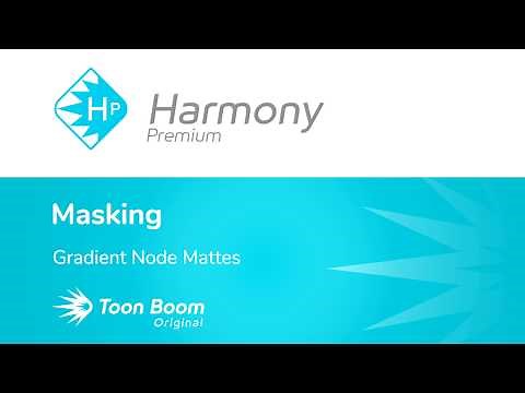 How to use Gradient Node Mattes with Harmony Premium