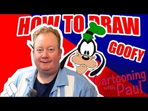 Draw Goofy - step by step easy