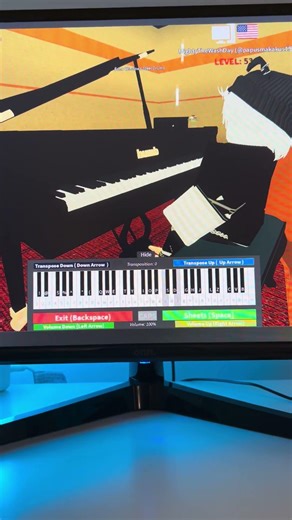 Old lg washer end song on piano