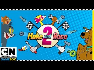 Make and Race 2 GamePlay | Get your engines ready to race with Tom and Jerry | CN GameBox