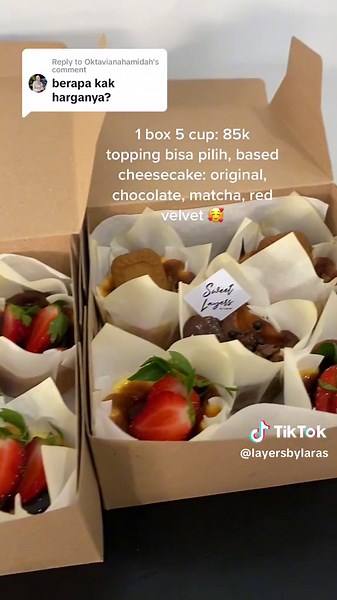 Replying to @Oktavianahamidah seginiii kaa🥰 #layersbylaras #burntcheesecakemalang