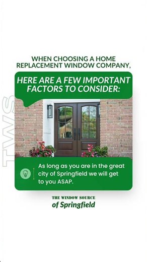 🏡 Choosing the right window company matters more than you think.