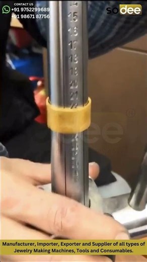 Ring Size Adjuster Machine | Sodee Jeweltech