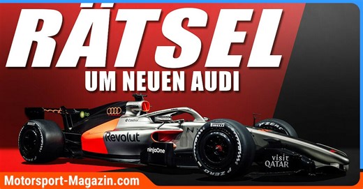 Historischer Formel-1-Moment: Audi zeigt erstes Auto - und verwirrt mit Bildern