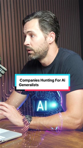Employers are hunting for AI generalists right now. People who can use AI to handle multiple roles at a high level. And they're willing to pay serious money for it. Here's the move: If you're interviewing for a job, do the AI work before you walk in the door. Use ChatGPT to research the company. Build an automation that solves their problem. Create a strategy doc using AI. Don't tell them you're good with AI. Show them. Most candidates talk about what they could do with AI. You need to show what